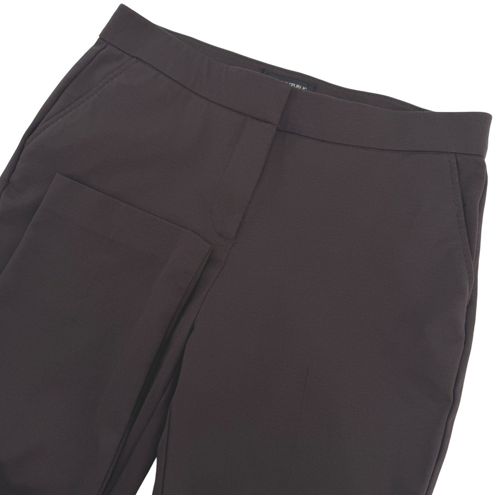 Banana Republic Pants Womens 6 Dark Brown Sloan Slim Fit Stretch Modern 29x26 - Picture 1 of 12